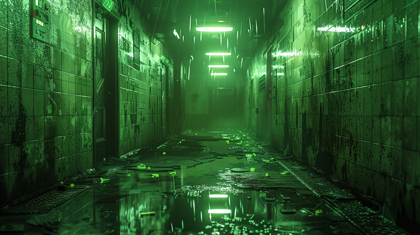 Cyberpunk background